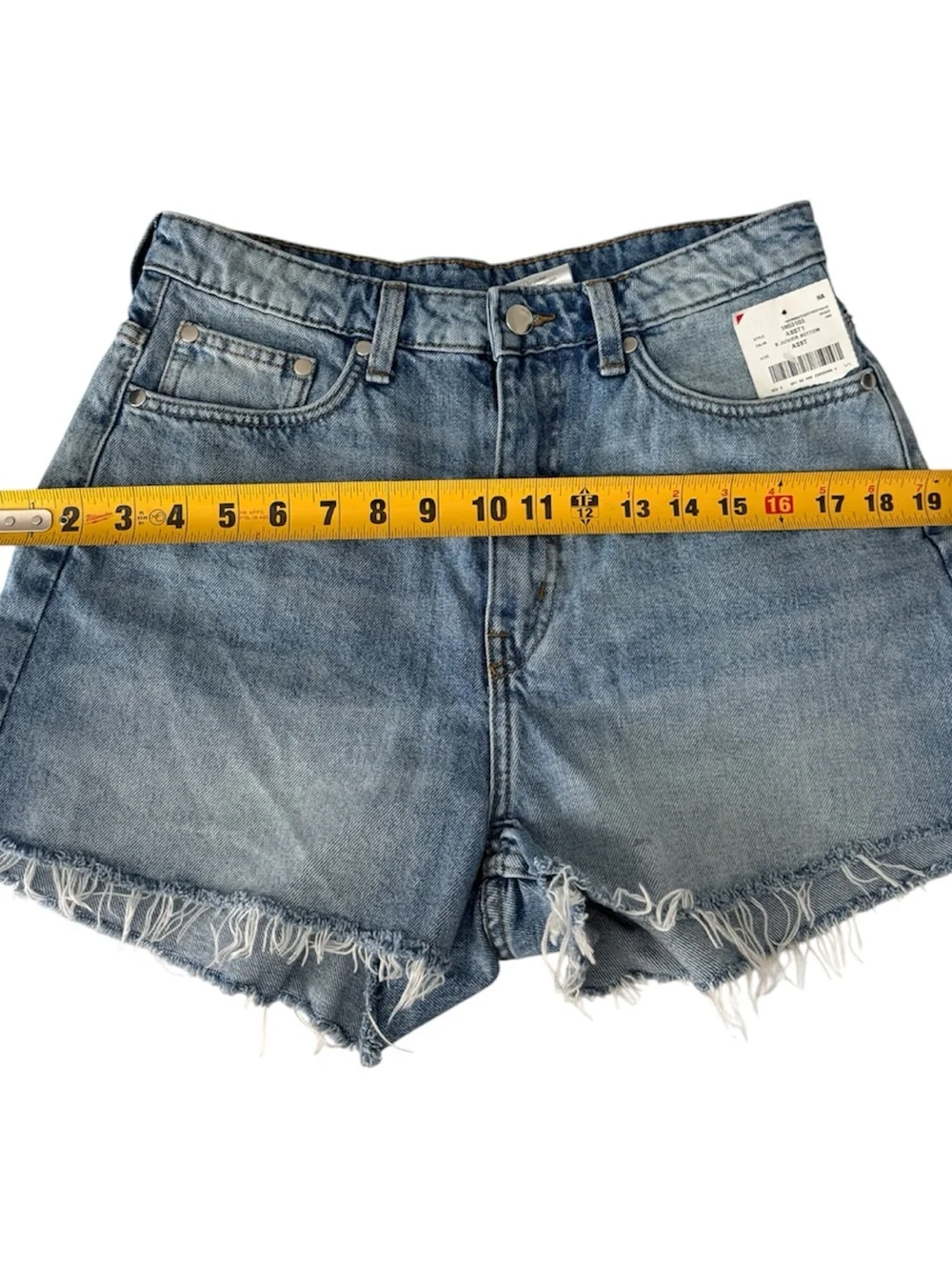 Women's Light Blue Denim Cutoff Shorts